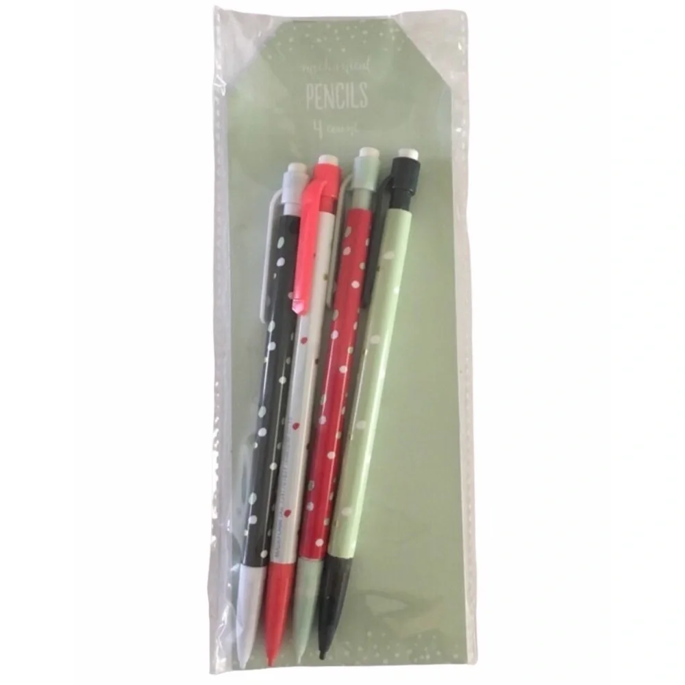 Stationery Set Christmas Dots Page Flags Pencils Journal Planner Accessories
